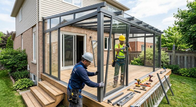 Conservatory Installation in Longmont, CO