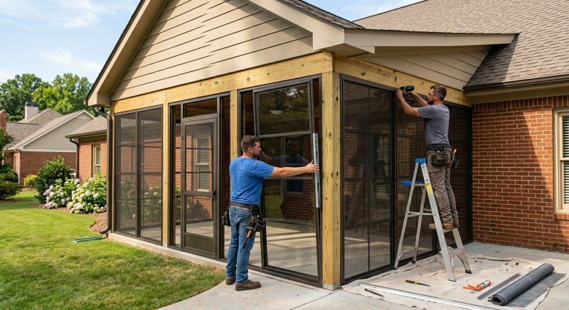 Deck Enclosure Construction in Longmont, CO