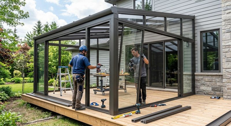 Enclosed Deck Installation in Nashville, TN