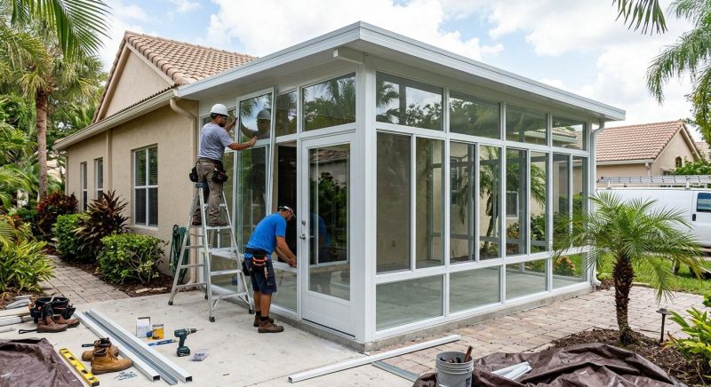 Solarium Installation in Knoxville, TN