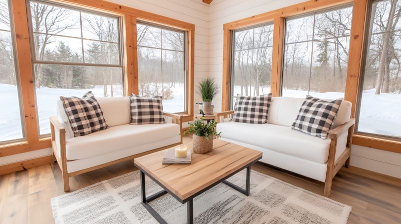 Cozy Sunroom Lounge